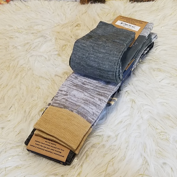 Lucky Brand Crew Socks Mens Size 13-16 4 Pack - Picture 6 of 6